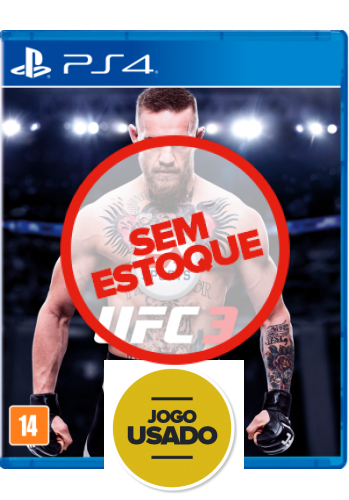 UFC 3 - PS4 (Usado)